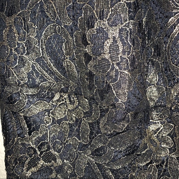 Size zero torrid black and gold tank top - Picture 3 of 5